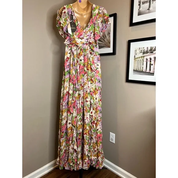 Free People Delicate Semi Ruffle Dress x Timo - Picture 6 of 7